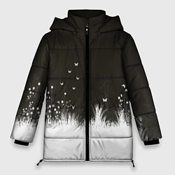 Женская зимняя куртка Ночная полянка
