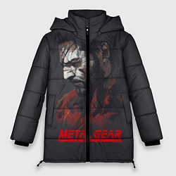 Куртка зимняя женская Metal Gear Solid, цвет: 3D-черный