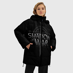 Куртка зимняя женская Shadow of War, цвет: 3D-красный — фото 2