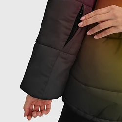 Куртка зимняя женская Coldplay Colour, цвет: 3D-черный — фото 2