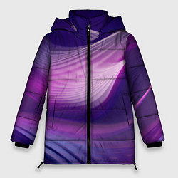 Женская зимняя куртка Фиолетовые Волны