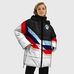 Куртка зимняя женская BMW M SPORT, цвет: 3D-черный — фото 2