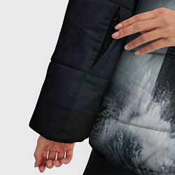 Куртка зимняя женская HIM: Devil Castle, цвет: 3D-светло-серый — фото 2