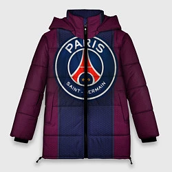 Куртка зимняя женская Paris Saint-Germain, цвет: 3D-черный