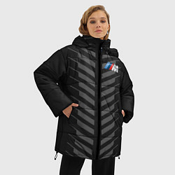 Куртка зимняя женская BMW: Creative, цвет: 3D-черный — фото 2