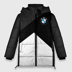 Куртка зимняя женская BMW 2018 SportWear 3, цвет: 3D-черный