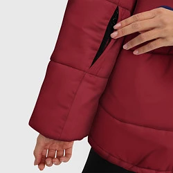 Куртка зимняя женская Antoine Griezmann 7, цвет: 3D-черный — фото 2