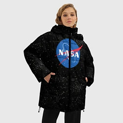Куртка зимняя женская NASA: Endless Space, цвет: 3D-светло-серый — фото 2