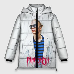 Куртка зимняя женская Pharaoh: White side, цвет: 3D-красный