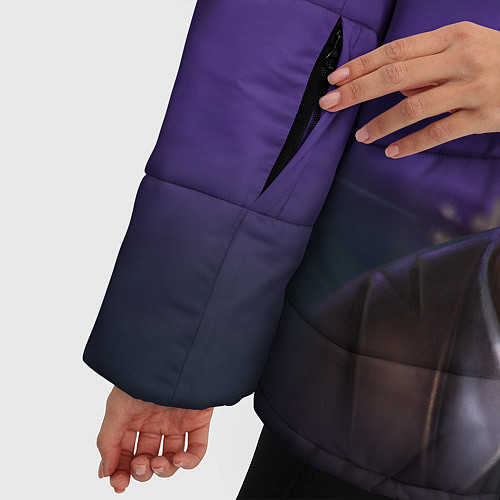 Женская зимняя куртка BoJack / 3D-Светло-серый – фото 5