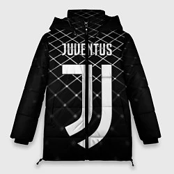 Куртка зимняя женская FC Juventus: Black Lines, цвет: 3D-черный