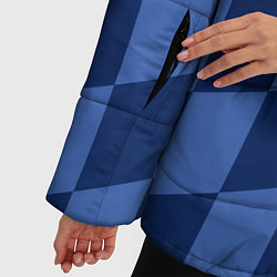Куртка зимняя женская Сборная Хорватии, цвет: 3D-светло-серый — фото 2