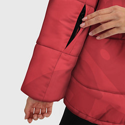 Куртка зимняя женская Сборная Сербии, цвет: 3D-светло-серый — фото 2