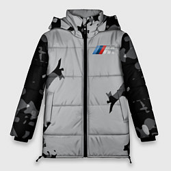 Куртка зимняя женская BMW 2018 M Sport Creative, цвет: 3D-черный