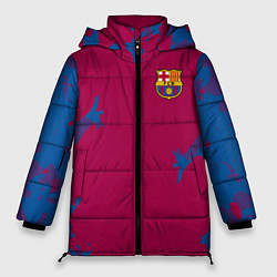 Женская зимняя куртка FC Barcelona: Purple Original