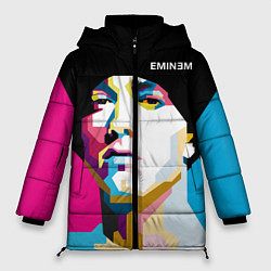 Куртка зимняя женская Eminem Poly Art, цвет: 3D-черный