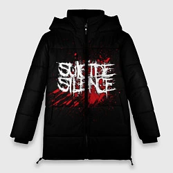 Куртка зимняя женская Suicide Silence Blood, цвет: 3D-светло-серый