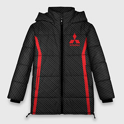 Куртка зимняя женская MITSUBISHI SPORT, цвет: 3D-черный