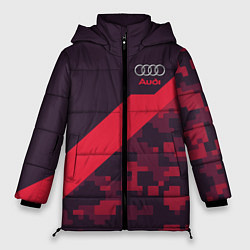 Женская зимняя куртка Audi: Red Pixel