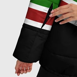 Куртка зимняя женская Chechnya, Russia, цвет: 3D-черный — фото 2