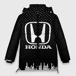 Куртка зимняя женская Honda: Black Side, цвет: 3D-черный