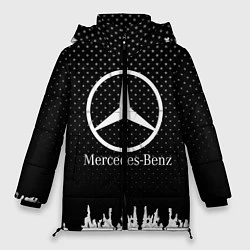 Куртка зимняя женская Mercedes-Benz: Black Side, цвет: 3D-черный
