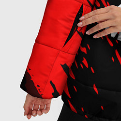 Куртка зимняя женская Mitsubishi: Red Anger, цвет: 3D-красный — фото 2