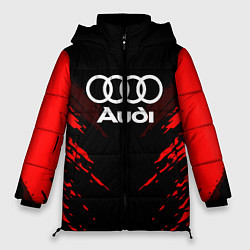 Куртка зимняя женская Audi: Red Anger, цвет: 3D-светло-серый