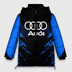 Куртка зимняя женская Audi: Blue Anger, цвет: 3D-черный