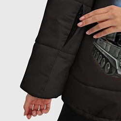 Куртка зимняя женская Войска ПВО, цвет: 3D-черный — фото 2