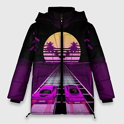 Куртка зимняя женская Digital Race, цвет: 3D-черный