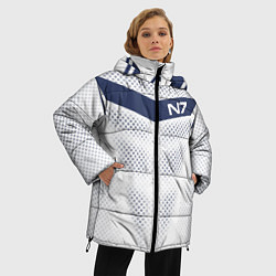 Куртка зимняя женская N7: White Armor, цвет: 3D-красный — фото 2