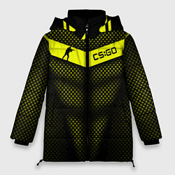 Женская зимняя куртка CS:GO Yellow Carbon