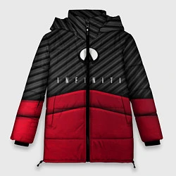 Женская зимняя куртка Infiniti: Red Carbon