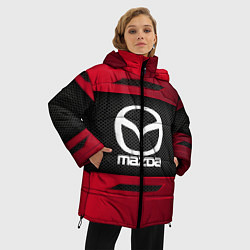 Куртка зимняя женская Mazda Sport, цвет: 3D-черный — фото 2