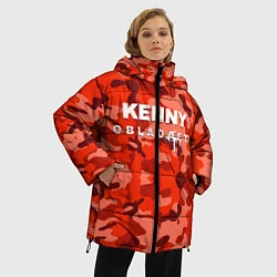 Куртка зимняя женская Kenny: Obladaet Camo, цвет: 3D-черный — фото 2