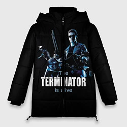 Куртка зимняя женская Terminator: Is alive, цвет: 3D-черный