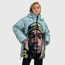 Куртка зимняя женская ASAP Rocky: Far East, цвет: 3D-светло-серый — фото 2