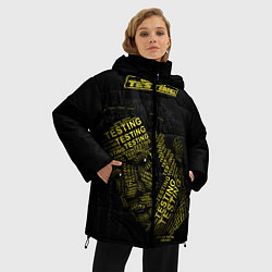 Куртка зимняя женская ASAP Rocky: Testing, цвет: 3D-черный — фото 2