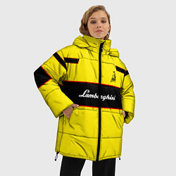 Куртка зимняя женская Lamborghini Style, цвет: 3D-светло-серый — фото 2