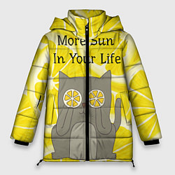 Куртка зимняя женская More Sun In Your Life, цвет: 3D-красный