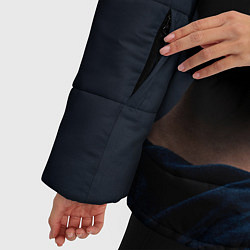 Куртка зимняя женская 13 причин почему, цвет: 3D-черный — фото 2