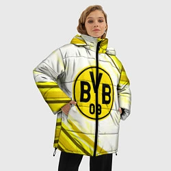 Куртка зимняя женская Borussia, цвет: 3D-черный — фото 2