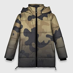 Куртка зимняя женская Camouflage Khaki, цвет: 3D-светло-серый