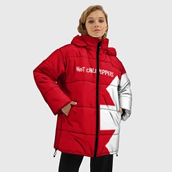 Куртка зимняя женская RHCP: Red Style, цвет: 3D-красный — фото 2