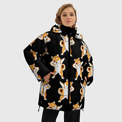 Куртка зимняя женская Foxes Dab, цвет: 3D-черный — фото 2