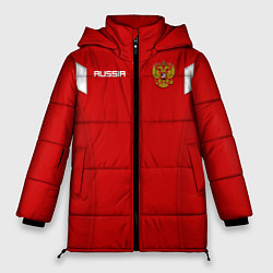Куртка зимняя женская Сборная России, цвет: 3D-черный