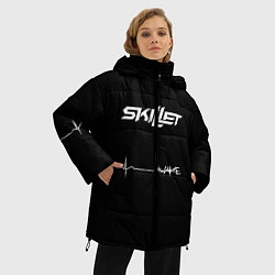 Куртка зимняя женская Skillet Awake, цвет: 3D-черный — фото 2