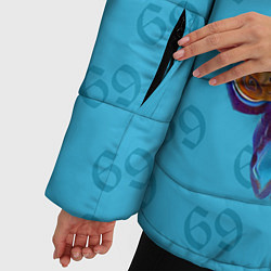 Куртка зимняя женская 6IX9INE 69, цвет: 3D-светло-серый — фото 2
