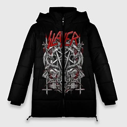 Куртка зимняя женская Slayer: Hell Goat, цвет: 3D-черный